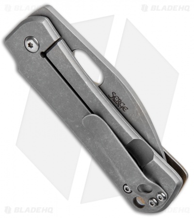 Boker Plus Panchenko Gust Frame Lock Knife Bronze SS (2.75" Stonewash) 01BO082