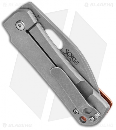 Boker Plus Panchenko Gust Frame Lock Knife Copper (2.9" Stonewash) 01BO146