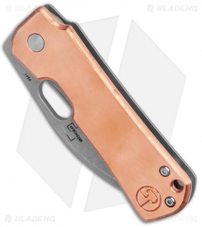 Boker Plus Panchenko Gust Frame Lock Knife Copper (2.9" Stonewash) 01BO146