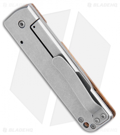 Boker Plus Panchenko Lancer 42 Frame Lock Knife Zebrawood (2.75" SW) 01BO466