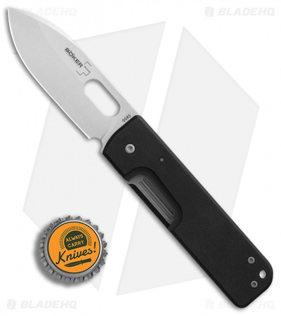 Boker Plus Panchenko Lancer Liner Lock Knife Black G-10 (3" Stonewash) 01BO068