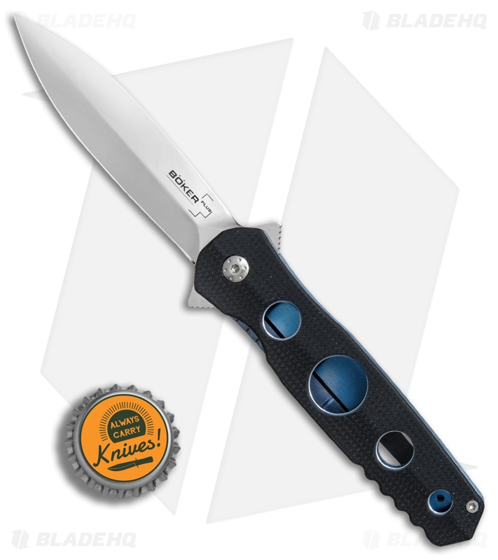 Boker Plus Picador Liner Lock Knife Black G-10/Ti (3.3" Polish) 01BO260