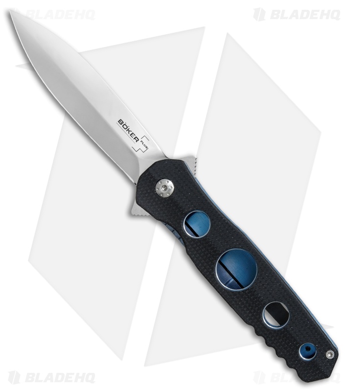 Boker Plus Picador Liner Lock Knife Black G-10/Ti (3.3" Polish) 01BO260