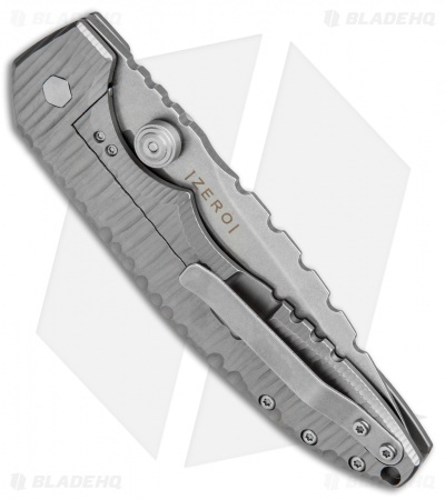 Boker Plus Ram Maramba Sulaco Knife Titanium (3.75" Stonewash)  01BO034