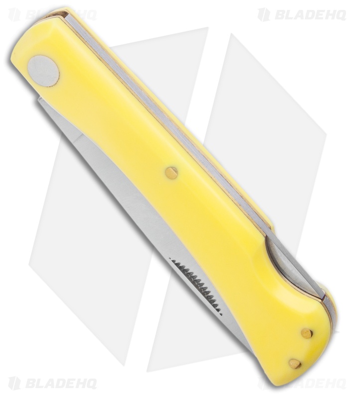 Boker Plus Rangebuster Junior 2.0 Lockback Knife Yellow Poly (3" Satin)  01BO173