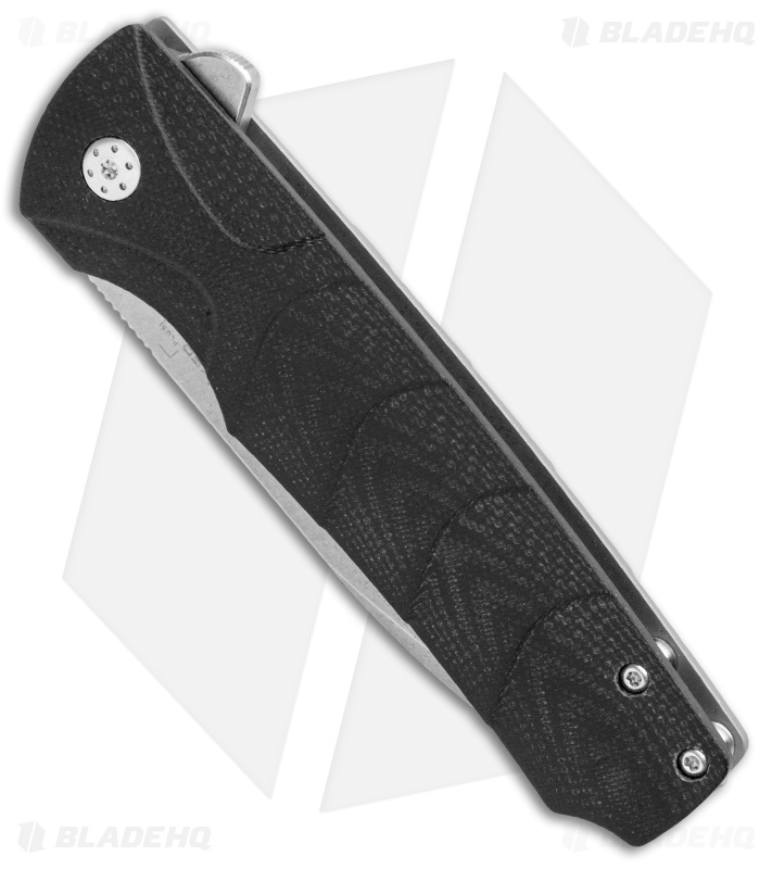 Boker Plus  Ridge Flipper Knife Black G-10 (3.5" Stonewash) 01BO262