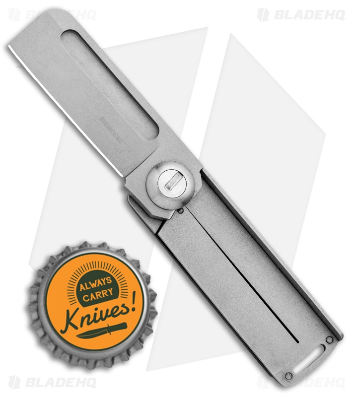 Boker Plus Rocket Titan Liner Lock Knife Black G-10/Ti (2.1" Bead Blast) 01BO263