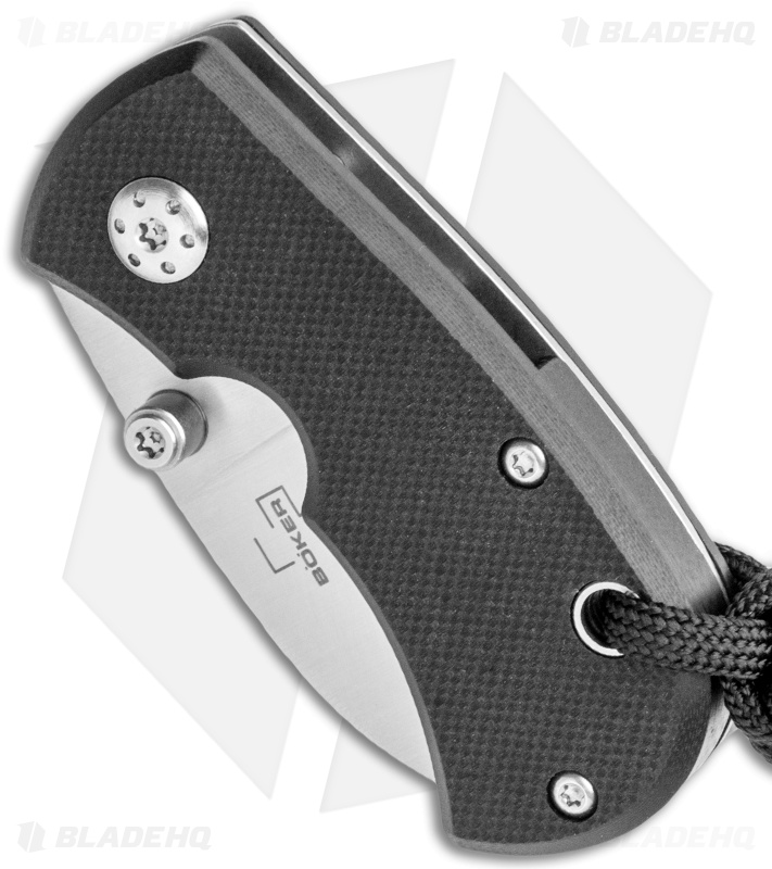 Boker Plus Rockhopper Liner Lock Knife Black G-10 (1.6" Satin)