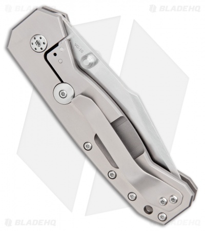 Boker Plus Scoundrel 2nd Gen. Frame Lock Knife Titanium (3.25" Satin) 01BO761