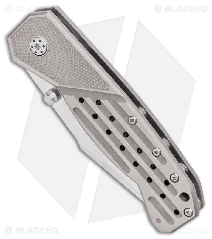 Boker Plus Scoundrel 2nd Gen. Frame Lock Knife Titanium (3.25" Satin) 01BO761