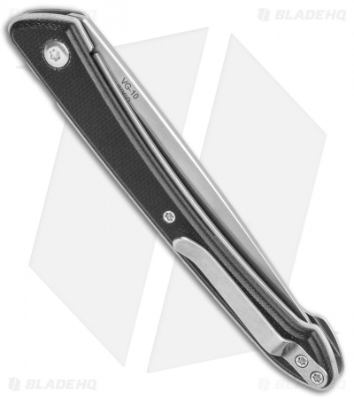 Boker Plus Spillo Liner Lock Flipper Knife Black G-10 (3.25" Satin) 01BO244