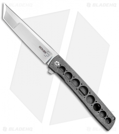 Boker Plus Urban Trapper Tanto Frame Lock Knife (3.5" Satin) 01BO721 Brad Zinker