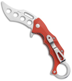 Boker Plus Wildcat Karambit Liner Lock Trainer Red G-10 (2.8" Satin) 01BO779