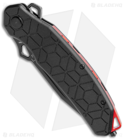 Boker Plus Yokai Liner Lock Knife Non-Slip Black (3.75" Black) 01BO151