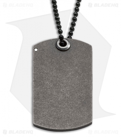 Boker Plus Kubasek KTK Dog Tag Knife Titanium (1.75" Satin)