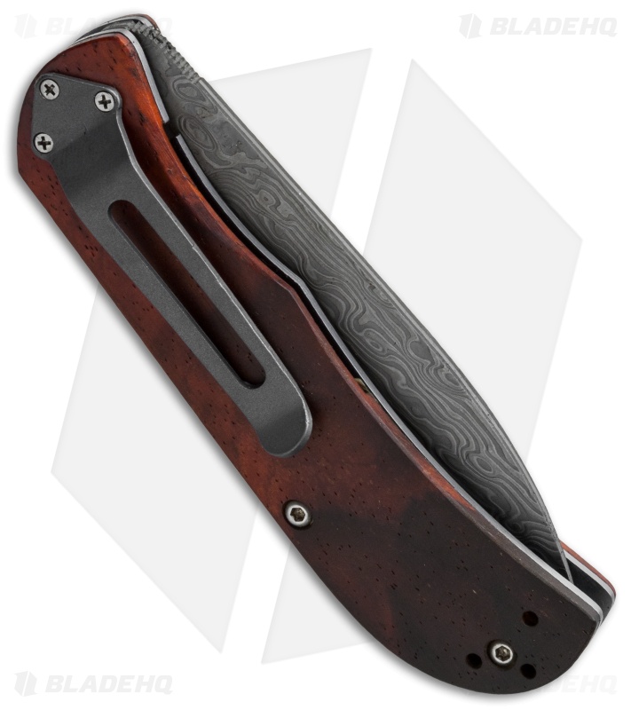 Boker Plus Exskelibur II Liner Lock Knife Cocobolo (2.75" Damascus) 01BO223DAM