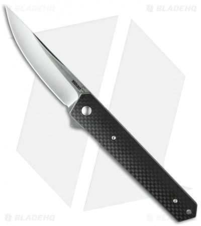 Boker Kwaiken Carbon Fiber Flipper Knife (3.5" Satin VG-10) 01BO298