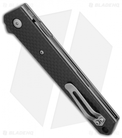 Boker Kwaiken Carbon Fiber Flipper Knife (3.5" Smokewash VG-10) Exclusive