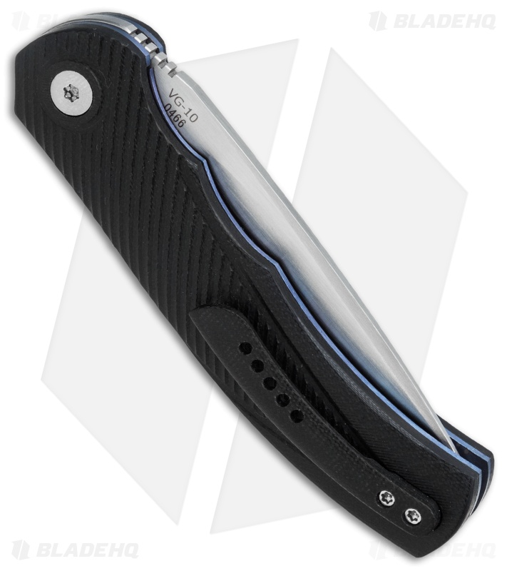 Boker Plus A2 Mini Liner Lock Knife Black G-10 (2.9" Satin) 01BO355