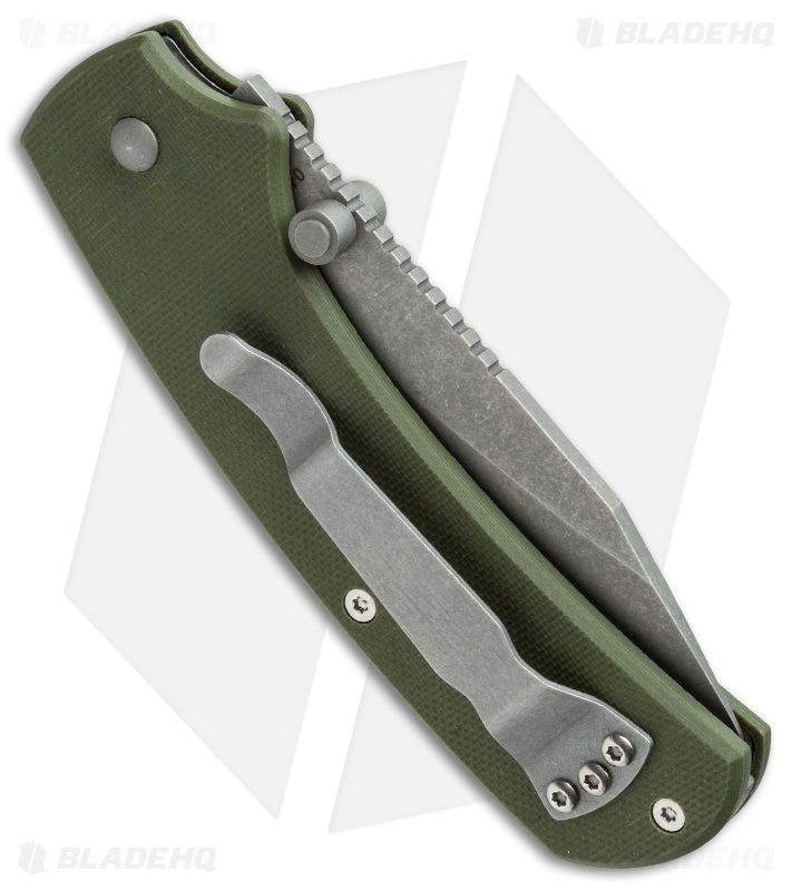 Boker Plus Chad Los Banos XS Slip Joint Knife OD Green (3