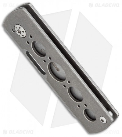 Boker Plus Pelican Frame Lock Knife Titanium (1.8" Stonewash) 01BO729