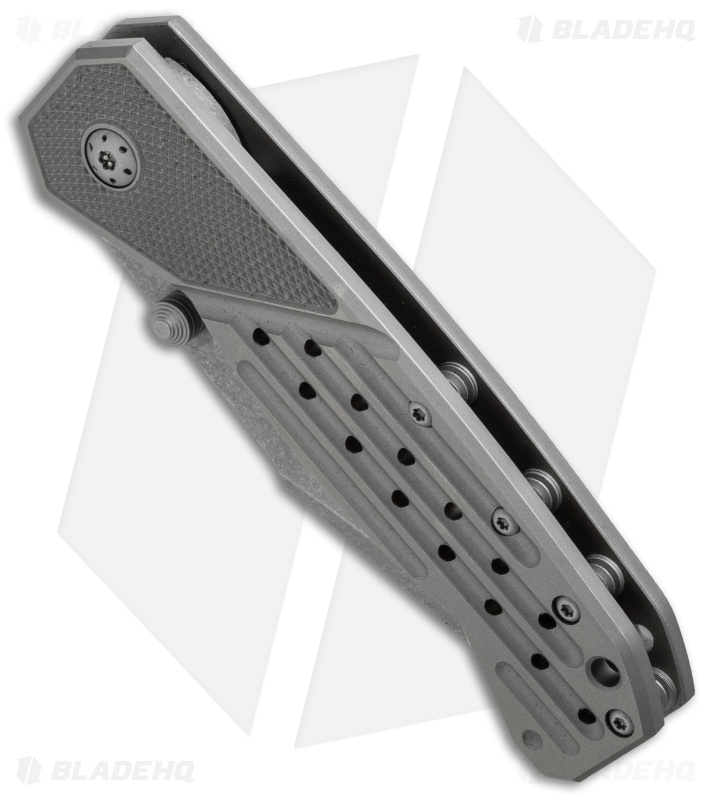 Boker Plus Scoundrel Frame Lock Knife Titanium (3.25" Tumbled) 01BO760
