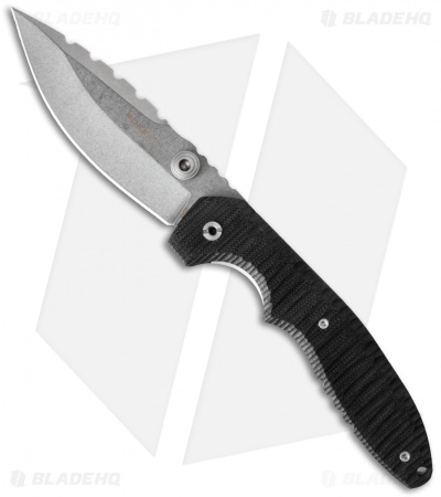 Boker Plus Sulaco Knife (3.75" Stonewash) Ram Maramba Zero Knives 01BO019