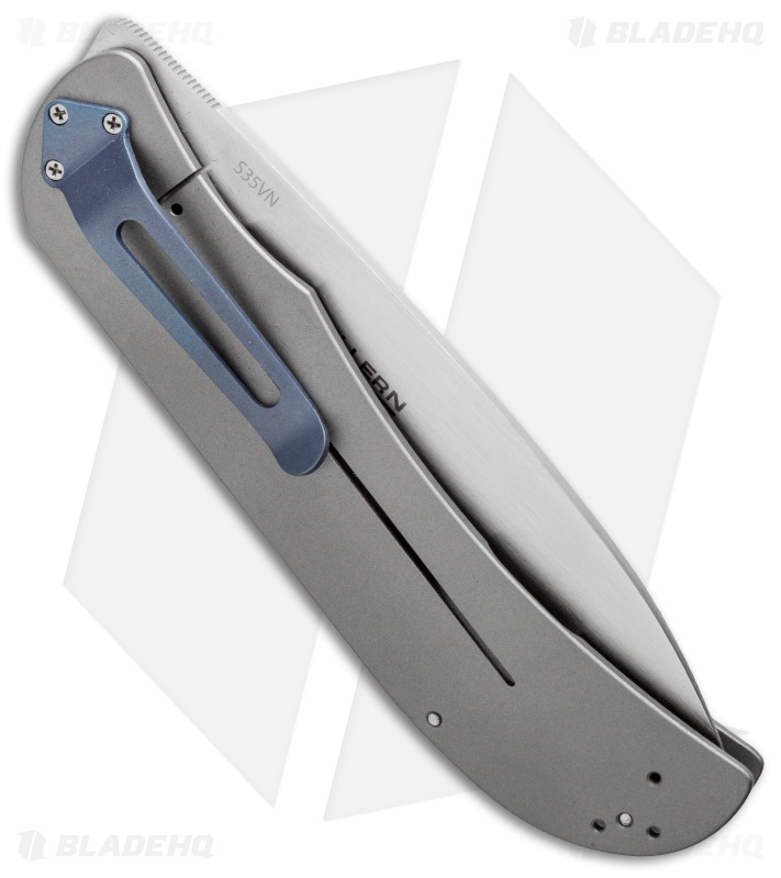Boker Plus Exskelibur I Titan Frame Lock Knife Titanium (3.5" Satin) 01BO133