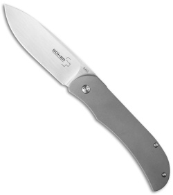 Boker Plus Exskelibur I Titan Frame Lock Knife Titanium (3.5" Satin) 01BO133