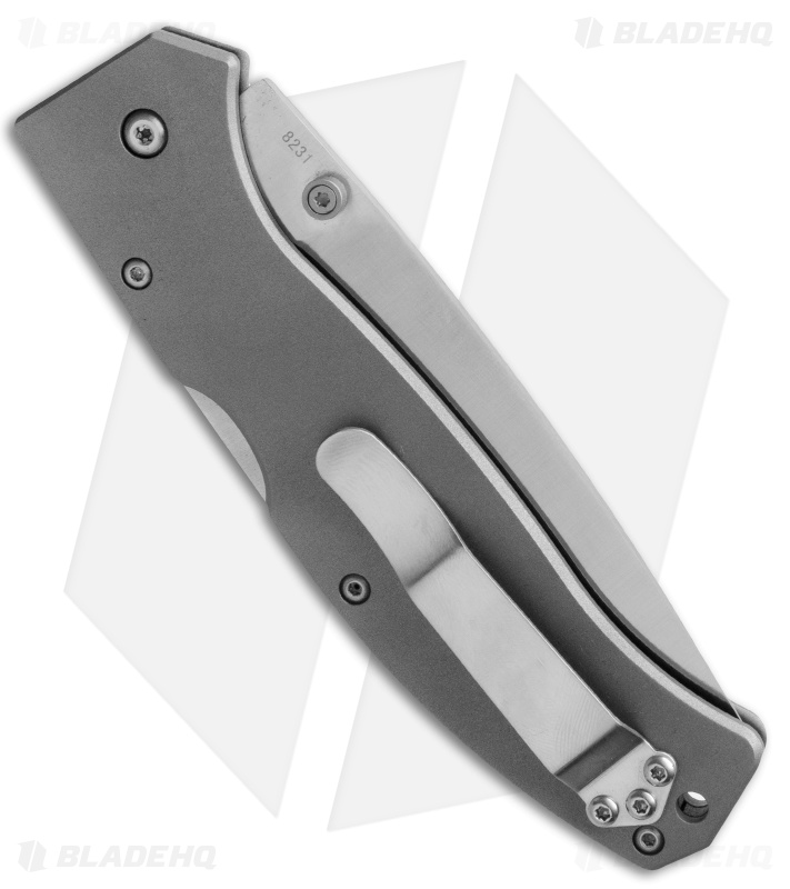 Boker Plus Titan Drop Point Lockback Knife (3.75" Satin) 01BO188