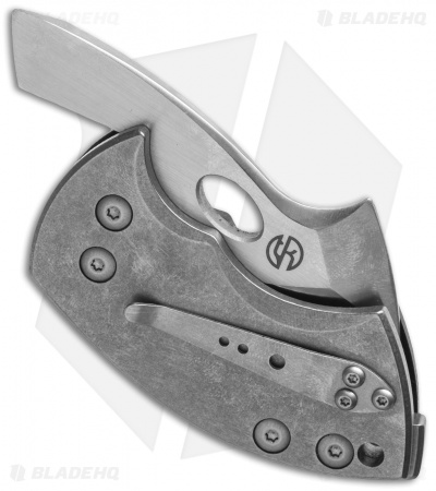 Boker War Toad Friction Folder Knife Black G10 Titanium (2.25" Satin) TuffKnives