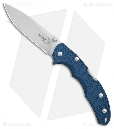 Boker Plus Patriot Lock Back Knife Gunmetal Blue GFN (3.4" Satin) 01BO374