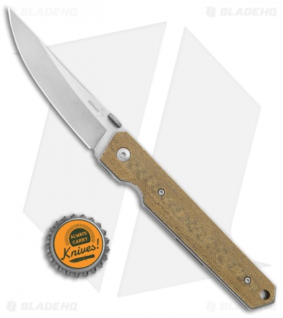 Boker Burnley Kwaiken Knife Micarta (3.5" Stonewash) 01BO291