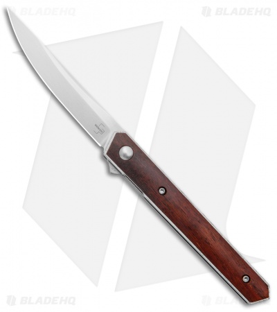 Boker Plus Kwaiken Air Mini Liner Lock Knife Brown Cocobolo (3" VG-10) 