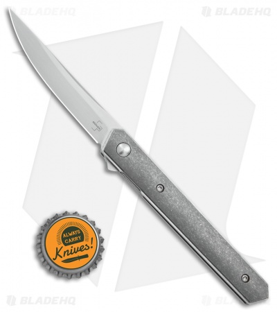 Boker Plus Kwaiken Air Mini Liner Lock Knife Gray Titanium (3" VG-10) 01BO326