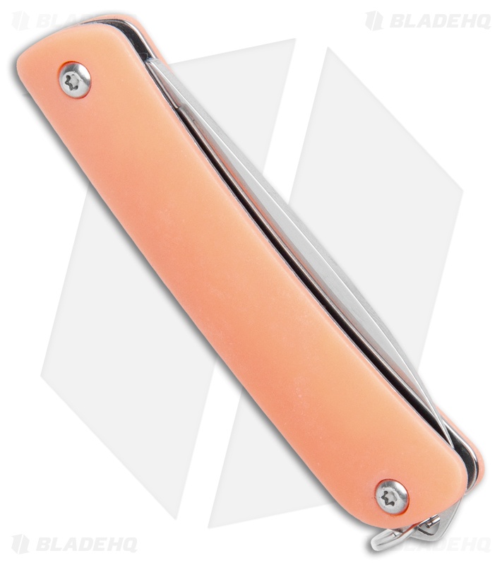 Boker Plus Mini Tech Tool 1 Slip Joint GITD Orange (2" Mirror) 01BO880