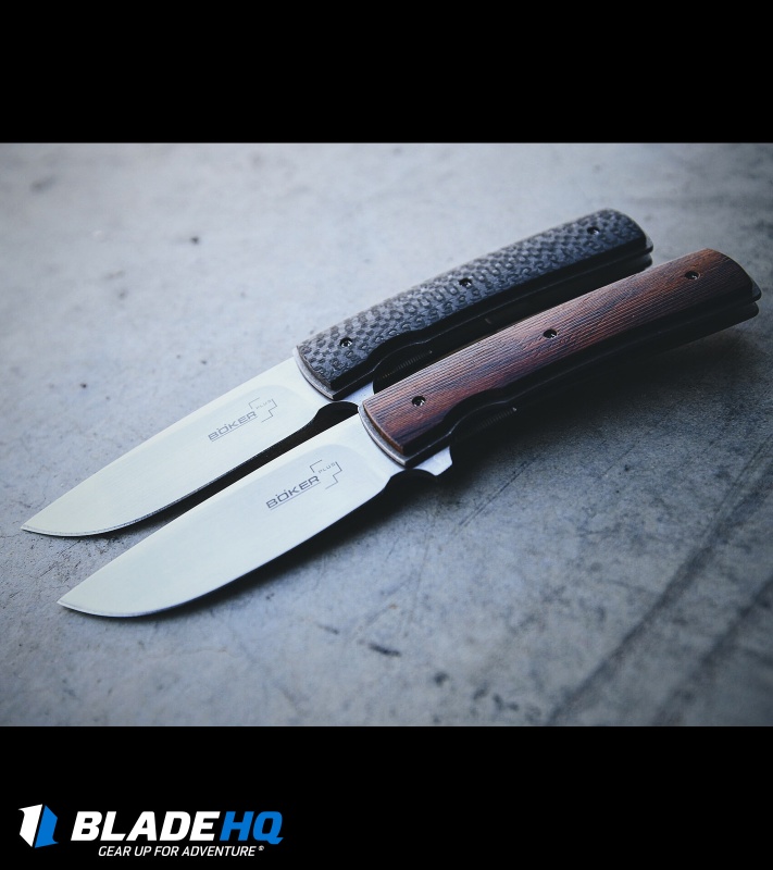 Boker Plus Brad Zinker FR Frame Lock Knife Cocobolo (2.8" Satin) 01BO744