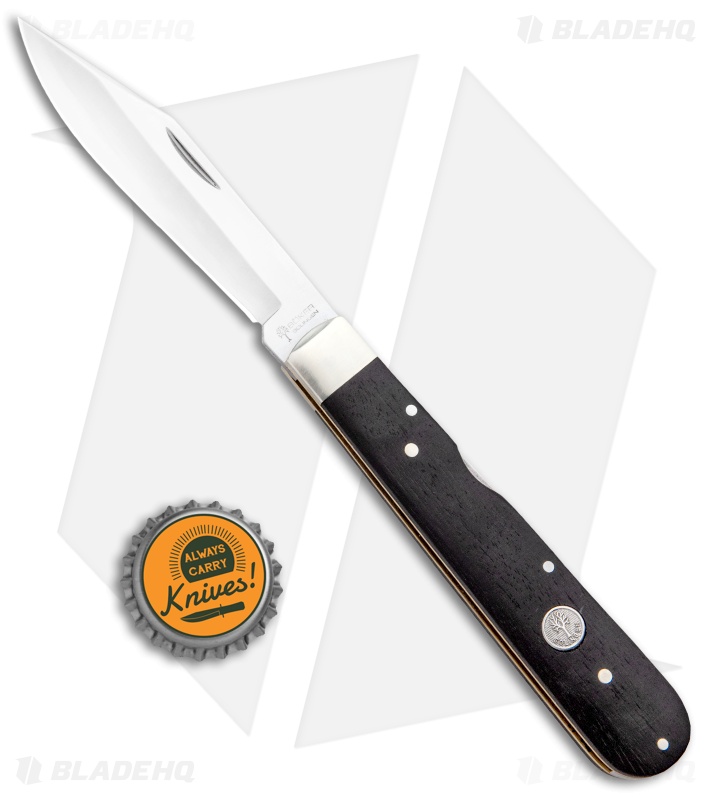 Boker 1906 Folding Lockback Knife Ebony (3.375" Satin)