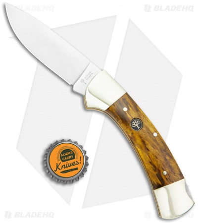 Boker 3000 Lockback Knife Curly Birch (3.4"  Satin) 117100