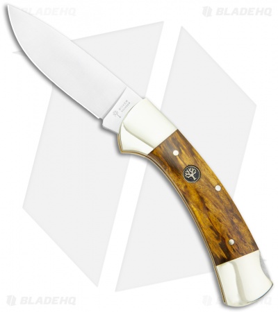 Boker 3000 Lockback Knife Curly Birch (3.4"  Satin) 117100