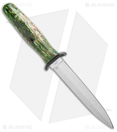 Boker Applegate 150th Anniversary Fixed Blade Knife Curly Birch (6" Satin) 