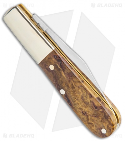 Boker Barlow 150th Anniversary Series Pocket Knife 3.25" Curly Birch Wood 115941