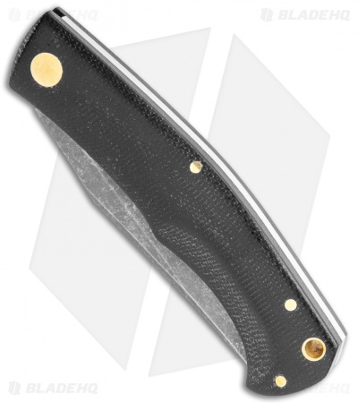 Boker Boxer EDC Slip Joint Knife Black Jute Micarta (3.1" SW) 111129