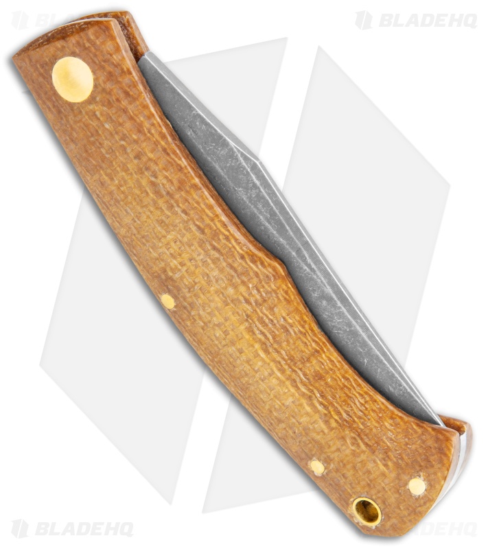 Boker Boxer EDC Slip Joint Knife Brown Jute Micarta (3.1" SW) 111029