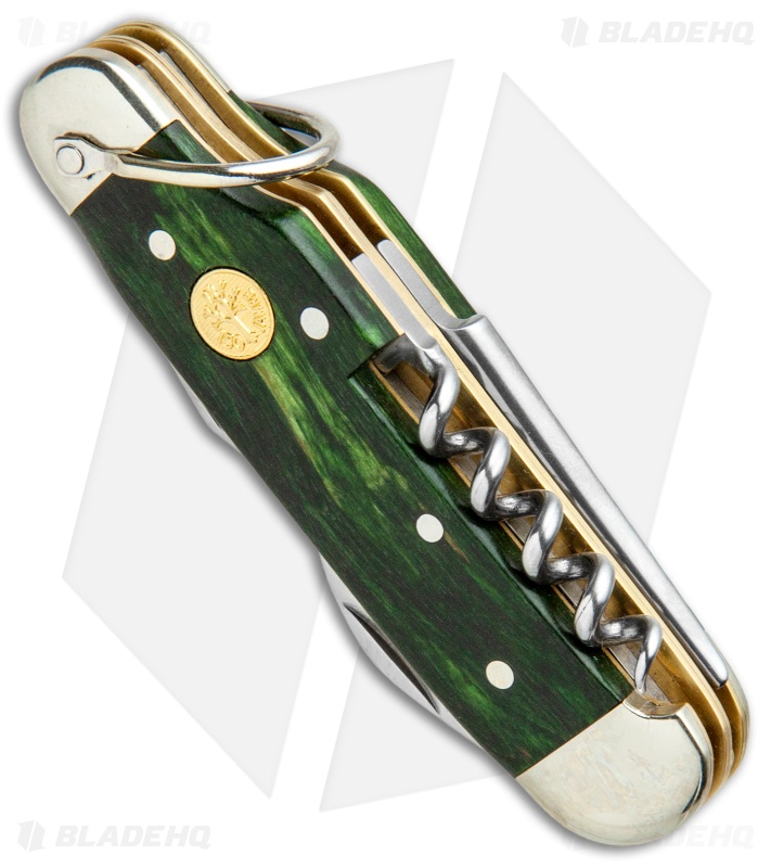 Boker Camp Knife 150th Anniversary Multi-Tool (Green Curly Birch)