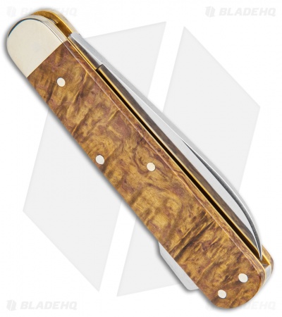 Boker Hunter Mono Lockback Knife 150th Anniversary Edition Curly Birch 115030