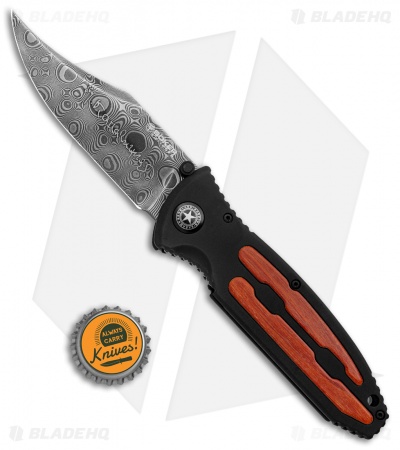 Boker Kalashnikov AK-47 Barrels Liner Lock Knife (3.9" Damascus) 