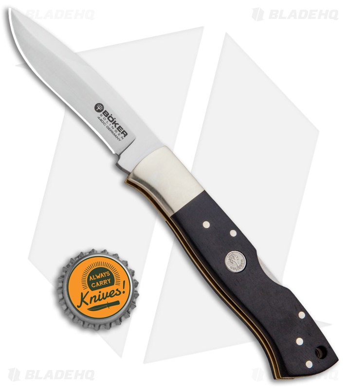 Boker Mamba Folding Lockback Knife Grenadill Wood (3.1" Satin) 110821