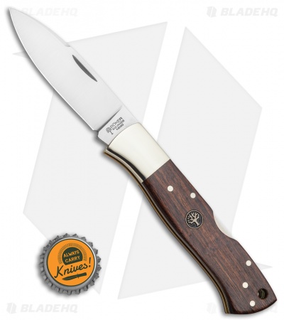 Boker Mamba Spear Point Lockback Knife Desert Ironwood (2.91" Satin) 110822 
