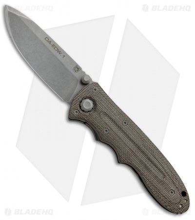 Boker Oberland Arms EDW Liner Lock Knife (3.39" Stonewash) 110626